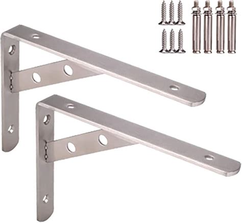 metal shelving brackets for two foot deep shelf|12 heavy duty shelf brackets.